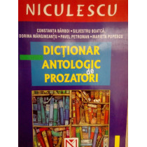 Dictionar antologic de prozatori