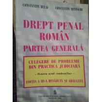 Drept penal roman partea generala