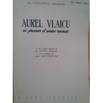 Aurel Vlaicu un precursor al aviatiei romanesti