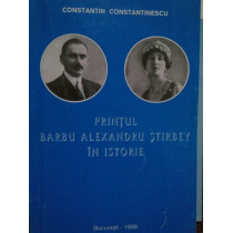 Printul Barbu Alexandru Stirbey in istorie