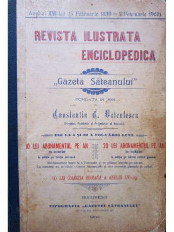 Revista ilustrata enciclopedica "Gazeta Sateanului"