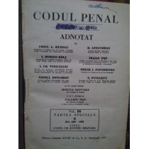 Codul penal adnotat, volumul III, art. 443-603