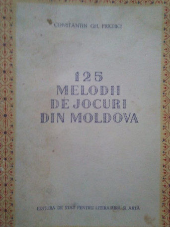 125 melodii de jocuri din Moldova