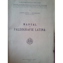 Manual de paleografie latina