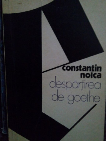 Despartirea de goethe