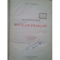 Dictionnaire roumain-francais