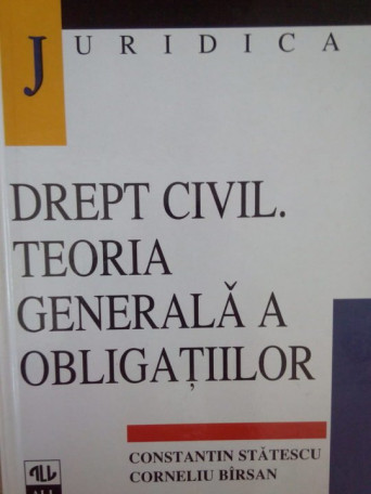 Drept civil. Teoria generala a obligatiilor