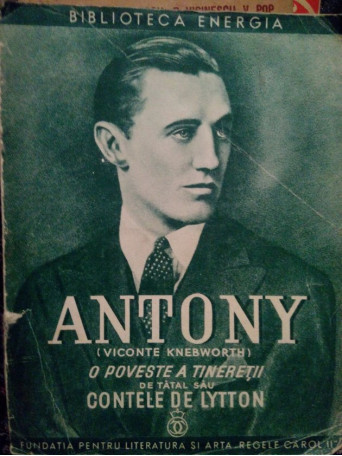 Antony viconte de Knebwort, o poveste a tineretii