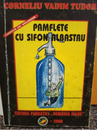 Pamflete cu sifon albastru (semnata)