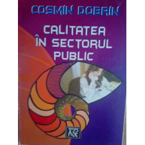 Calitatea in sectorul public