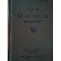 Cours de geometrie descriptive