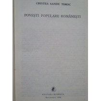 Povesti populare romanesti