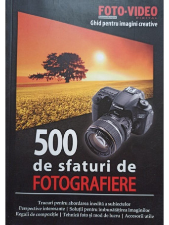 500 de sfaturi de fotografiere