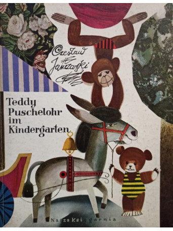 Teddy Puschelohr im Kindergarten