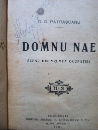 Domnu Nae (semnata)