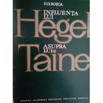 Influenta lui Hegel asupra lui Taine