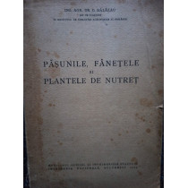 Pasunile fanetele si plantele de nutret