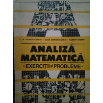 Giurgiu - Analiza matematica. Exercitii si probleme