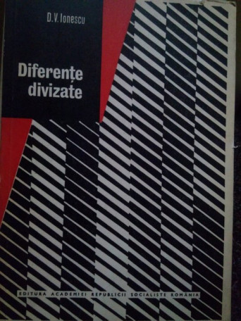 Diferente divizate