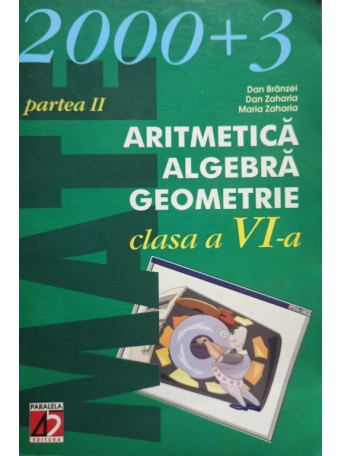 Aritmetica, algebra, geometrie, clasa a VI-a, partea a II-a