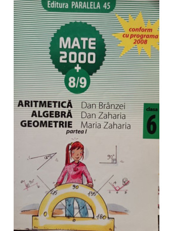 Aritmetica, algebra, geometrie clasa a VI-a, partea I