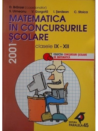 Matematica in concursurile scolare Clasele IXXII