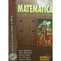 Matematica - Manual pentru clasa a IXa M1 + M2