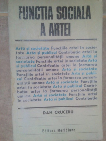 Functia sociala a artei