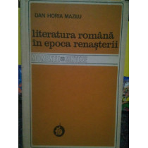 Literatura romana in epoca renasterii