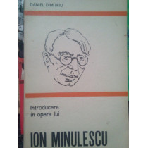 Introducere in opera lui Ion Minulescu