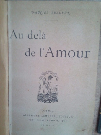 Au dela de l'Amour (semnata)