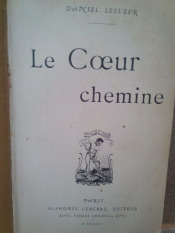 Le coeur chemine (semnata)