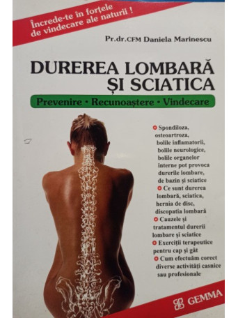 Durerea lombara si sciatica