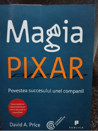 David A. Price - Magia Pixar - 2011 - Brosata