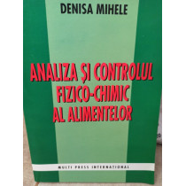 Analiza si controlul fizico-chimic al alimentelor