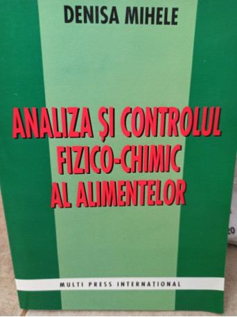 Analiza si controlul fizico-chimic al alimentelor