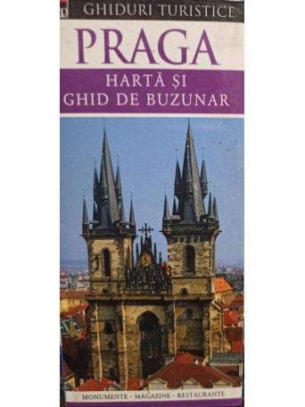 Praga - Harta si ghid de buzunar