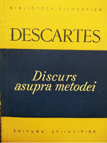 Discurs asupra metodei