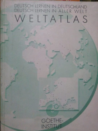 Deutsch lernen in deutschland. Deutsch lernen in aller welt. Weltatlas - 1989 - Brosata