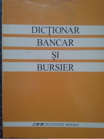 Dictionar bancar si bursier