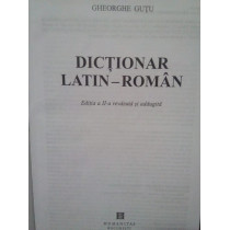 Dictionar latin