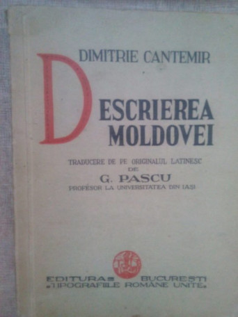 Descrierea Moldovei