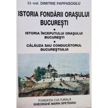 Istoria fondarii orasului Bucuresti