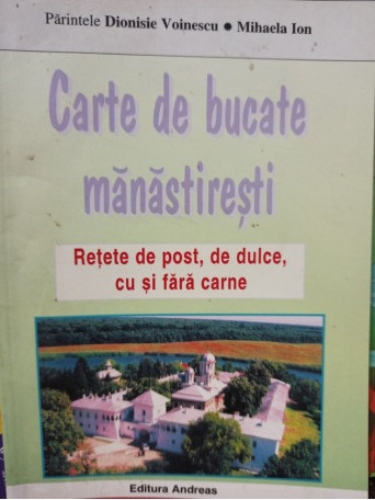 Carte de bucate manastiresti