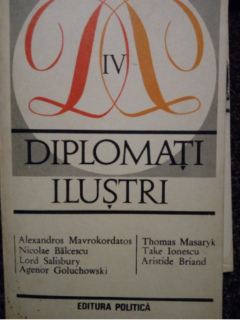 Diplomati ilustri, vol. IV