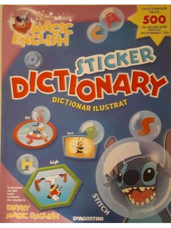 DISNEY MAGIC ENGLISH. STICKER DICTIONARY