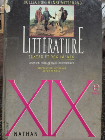 Litterature textes et documents, XIX siecle