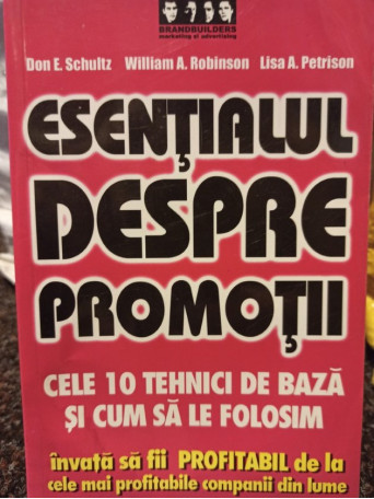 Esentialul despre promotii