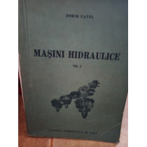 Masini hidraulice, vol. 1