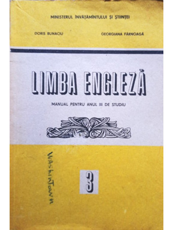 Limba engleza - Manual pentru anul III de studiu